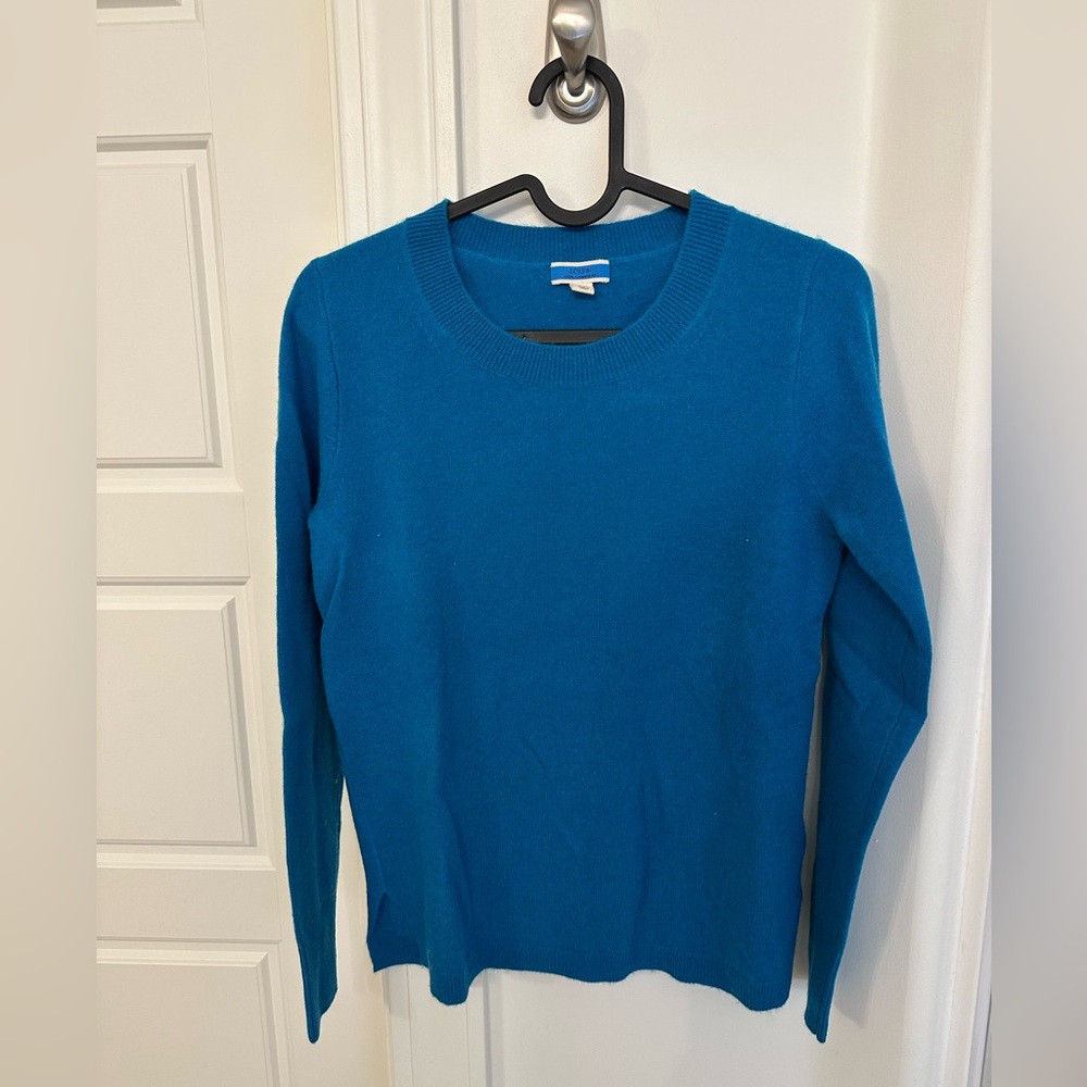 J. Crew Cashmere relaxed crewneck sweater
